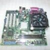 Hp Motherboard 137001 Rev. G + 2.80Ghz Intel Celeron Cpu + Heatsink And Fan
