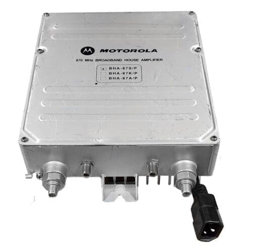 Motorola Bha-87 Catv 870Mhz Broadband Home Distribution Amplifier Bha-87S/P