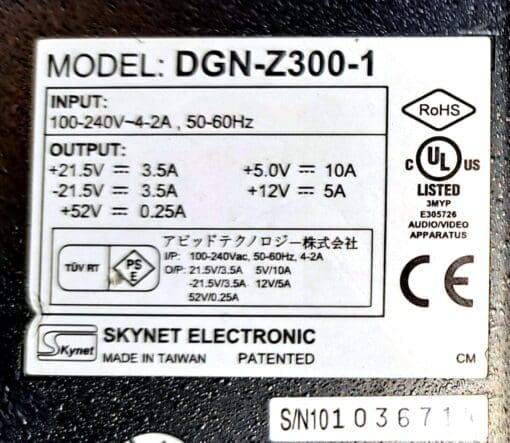 Skynet Electronics Dgn-Z300-1 Psu Power Supply